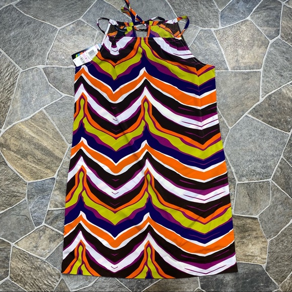 INC International Concepts Brasil Collection Zebra Arrow Dress - Picture 4 of 11